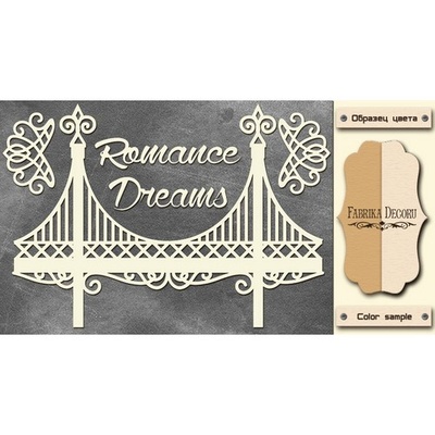 Чипборд Фабрика Декору - FDCH-083, колір молочний, крафт