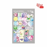 Висічки для скрапбукінгу від ROSA TALENT - Floral Poem 3, картон, 12,8 x20см