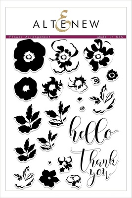 Набор штампов от Altenew - Flower Arrangement Stamp Set