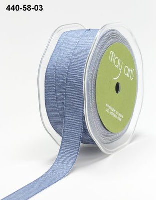 Лента джинсовая Denim - Blue, цвет голубой светлый, ширина 1,6мм, длина 90 см