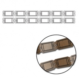 Крафт - квитки від Maya Road - Large Ticket Strips - Black, 24 шт.