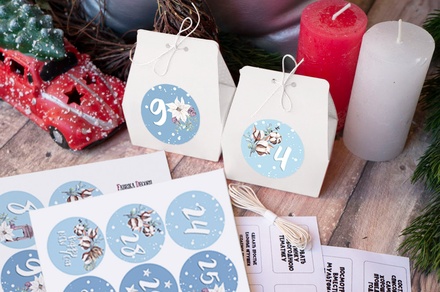 Набір для творчості Адвент-календар #10 UA, ТМ Fabrika Decoru, укр.мова