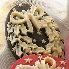 Прикраса Webster's Pages - Silhouette - Dark Wreath, 1 шт.