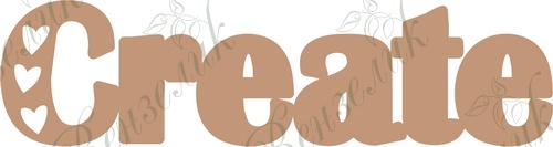 Чипборд від Вензелик - Create, розмір: 26*100 мм