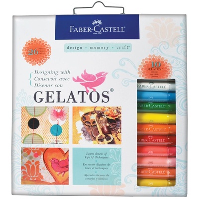 Набір пігментної крейди від Faber Castell - GELATOS COLORS KIT, 770402