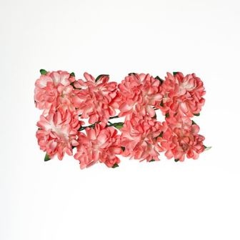 Айстри з паперу, рожеві, 8 шт.