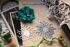 Нож для вырубки от Scrapfriend - Тычинки Огненный цветок, 5х6см