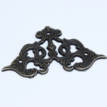 Уголок декоративный металлическй, 62х34мм, 1 деталь