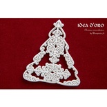 Чипборд Scrapiniec - двошарова Новорічна ялинка велика Idea d'oro