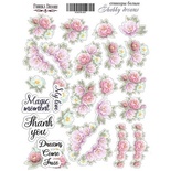 Набір наліпок Shabby dreams, ТМ Фабрика Декору