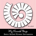 Ніж для вирубки My Favorite Things - Die-namics Retro Rolled Flower