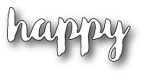 Ножі від Memory Box - Paintbrush Happy craft die