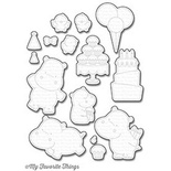 Ніж для вирубки My Favorite Things - Die-namics BB Happy Hippos