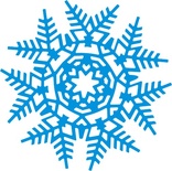 Ніж для вирубки Laced Pine Snowflake від Cheery Lynn Designs