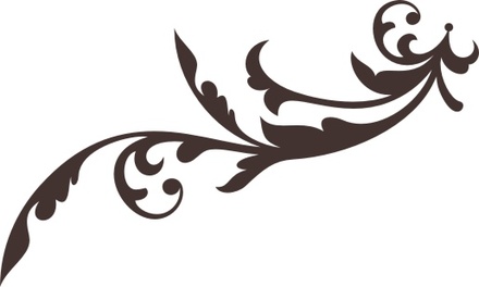 Акриловый штамп Stamp Vignette Виньетка, размер 4,4 * 2,6 см