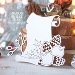 Чипборд ScrapBox - Новий сувій Hh-164