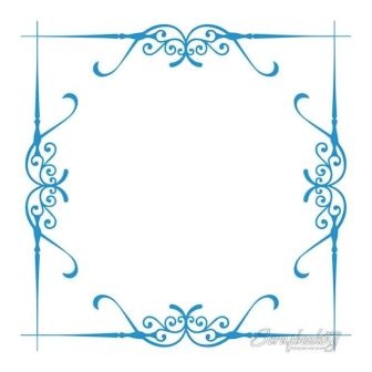 Папка для тиснения и эмбоссинга от Darice - Chantilly Frame