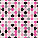 Аркуш двостороннього паперу для скрапбукінгу від Echo Park - Script Polka Dot