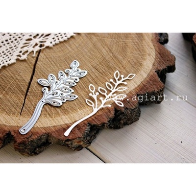 Нож для вырубки "Веточка с ягодками" от AgiArt