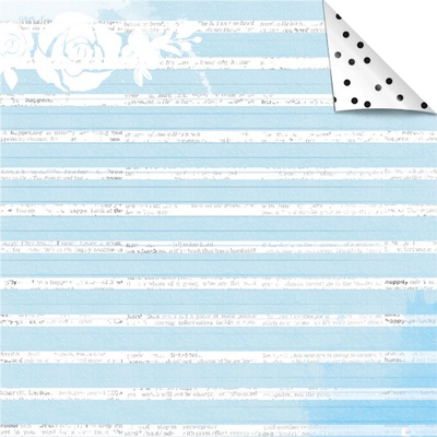 Аркуш паперу для скрапбукінгу від Lemon Owl - Plans for Today, Go.See.Do, 30x30