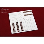 Чипборд Scrapiniec - Innocence - Ажурні свічки