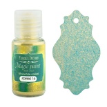 Суха фарба Magic paint with effect, колір Малахітова шкатулка, 15мл