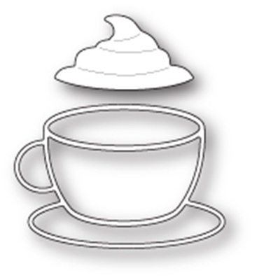 Нож для вырубки от Poppystamps - Morning Cup