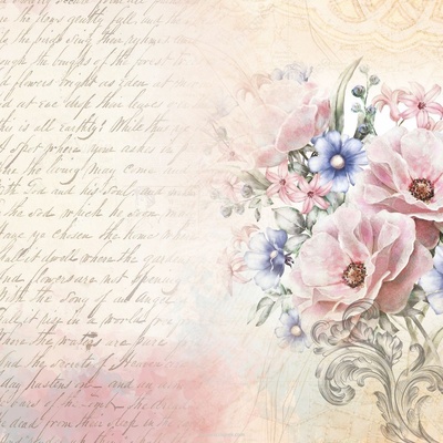 Набір паперу від Євгенія Курдібановська ТМ - "Золота сльозу" 20x20см