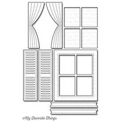 Ніж для вирубки My Favorite Things - Die-namics Classic Window