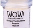 Пудра для ембосінгу Wow - Opaque Vanilla White - Regular, 15 мл