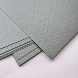 Картон з металізованим ефектом Sirio pearl merida gray, 30x30, сірий темний, 290 г/м², 1 шт.