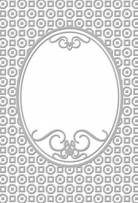 Папка для тиснения - Bradshaw, Romantique Collection от Couture Creations