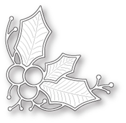 Ножі від Memory Box - Holly Holiday Corner craft die