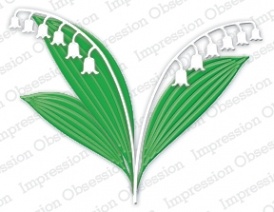 Ножи для вырубки от Impression Obsession - Lily of the Valley - Ландыш