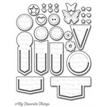 Ніж для вирубки My Favorite Things - Die-namics LLD Hip Clips, 21 шт.