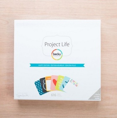 Базовий набір Project Life by Becky Higgins - Core Kit - Happy