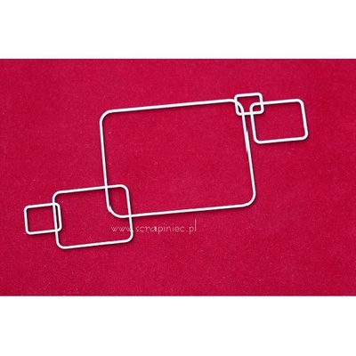 Чипборд Scrapiniec - Базовые фигуры - Прямоугольники