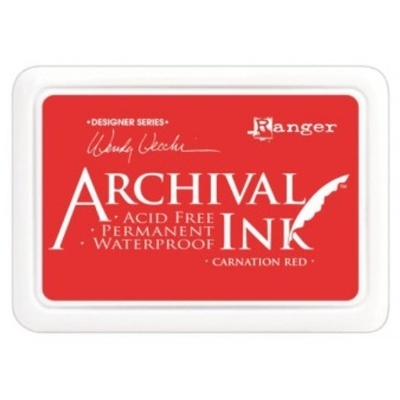 Архивные чернила Ranger - Archival Ink Pads - Carnation Red