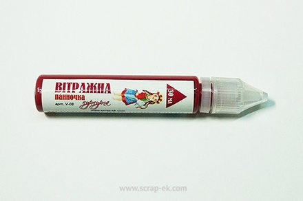 Вітражна фарба від ТМ ЕК, пурпурна