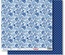 Бумага для скрапбукинга от ScrapBerry's - Сапфировые мечты - Роспись, 30,5х30,5 см, 190 гр/м, двусторонняя, 1 лист