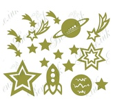 Чипборд від Вензелик - Набір космічні пригоди, розмір: 140*174 мм