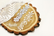 Ножи для вырубки от AgiArt - "Завиток Нежность (большой)"