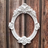 Рамка гипсовая от Е.В.A. - Овальная, 6,5х8,7см