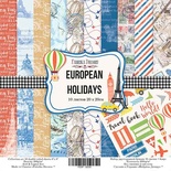 Набор скрапбумаги European Holidays, 20x20см, Фабрика Декору