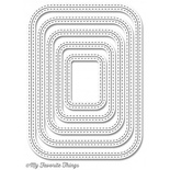 Ніж для вирубки My Favorite Things - Die-namics Inside & Out Stitched Rectangle STAX, Favorite0 шт.