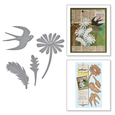 Ніж для вирубки від Spellbinders - Signs Of Spring 1