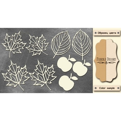 Набір чіпбордів ТМ Фабрика Декору FDCH-161, колір молочний, крафт