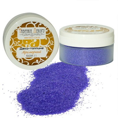 Топінг мармуру - Фабрика Декору - Нічна фіалка