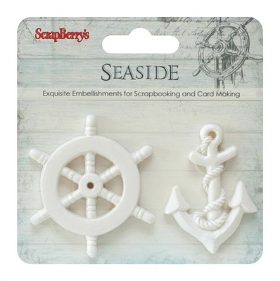 Гипсовые украшения  от ScrapBerry's - Там, где море 1