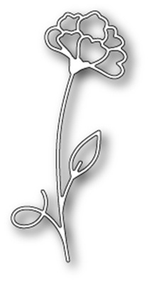 Ніж для вирубки від Poppystamps - Peony Bud